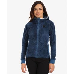 Damska bawełniana bluza z kapturem Kilpi NORKA-W. Niebieskie bluzy Kilpi, l, bez wzorów, z bawełny, z kapturem. Za 298.12 zł.