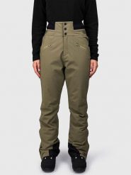 Brunotti Spodnie narciarskie "Whitewater" w kolorze khaki rozmiar: S. Brązowe spodnie dresowe Brunotti, m, bez wzorów, narciarskie. Za 304.99 zł.