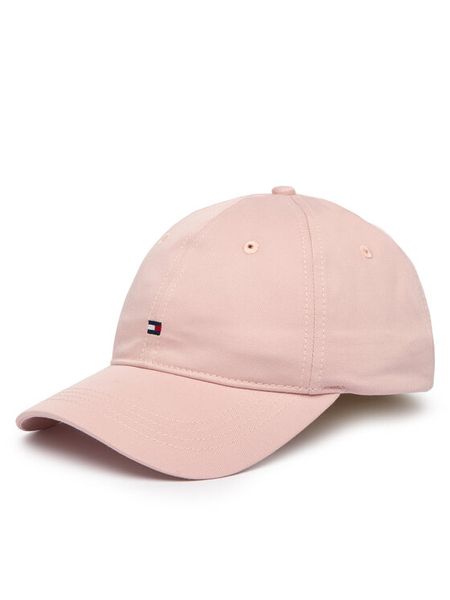 Tommy Hilfiger Czapka z daszkiem Th Flag Soft 6 Panel Cap AW0AW17781 Różowy. Czerwone czapki TOMMY HILFIGER, bez wzorów, z bawełny. Za 169.99 zł.
