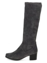 Caprice Kozaki w kolorze antracytowym rozmiar: 42. Czarne kozaki Caprice, na zimę, bez obcasa, bez zapięcia. Za 208.99 zł.