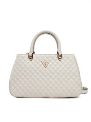 Guess Torebka HWEQG9 54106 Écru. Torebki klasyczne Guess, z aplikacjami, ze skóry, bez dodatków. Za 369.99 zł.