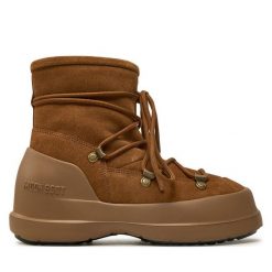 Śniegowce Moon Boot. Brązowe trapery i śniegowce Moon Boot. Za 1,049.00 zł.