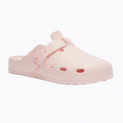 Klapki Scholl Bahia EVA. Czerwone klapki Scholl, bez wzorów, z materiału, bez obcasa. Za 189.99 zł.