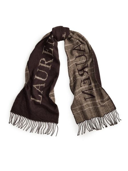 LAUREN RALPH LAUREN Szalik 454960038005 Brązowy. Brązowe rękawiczki Lauren Ralph Lauren, bez wzorów. Za 419.99 zł.