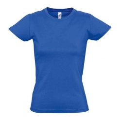 Koszulka Imperial Dla Kobiet. Niebieskie bluzki SOL'S, l, bez wzorów, sportowe, bez kołnierzyka, bez ramiączek. Za 38.99 zł.