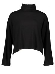 Vero Moda Koszulka w kolorze czarnym rozmiar: S. Czarne bluzki Vero Moda, s, bez wzorów, z lyocellu, bez kołnierzyka, bez ramiączek. Za 61.60 zł.