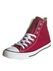 Converse Sneakersy "Allstar" w kolorze czerwonym rozmiar: 37. Czerwone trampki Converse, bez wzorów, za kostkę, bez zapięcia. Za 208.99 zł.