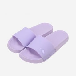 Klapki Kubota Basenowe Pure Pastelowy Fiolet. Klapki Kubota, bez wzorów, z materiału, bez obcasa. Za 69.99 zł.