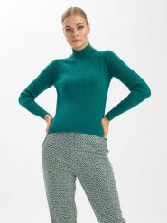 BGN Sweter w kolorze morskim rozmiar: 34. Niebieskie swetry BGN, bez wzorów, z wełny, bez ramiączek. Za 93.29 zł.