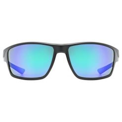 Okulary sportowe Uvex Sportstyle 230. Czarne okulary przeciwsłoneczne UVEX, bez wzorów, sportowe. Za 101.08 zł.