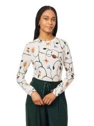 Scotch & Soda Koszulka w kolorze białym rozmiar: XS. Białe bluzki Scotch & Soda, xs, bez wzorów, bez kołnierzyka, bez ramiączek. Za 149.95 zł.