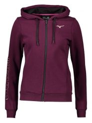 Mizuno Bluza "Mizuno" w kolorze fioletowym rozmiar: XS. Różowe bluzy sportowe Mizuno, xs, bez wzorów, bez kaptura. Za 154.45 zł.