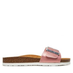 Klapki Dr. Brinkmann. Brązowe klapki Dr. Brinkmann, bez wzorów, bez obcasa. Za 269.99 zł.