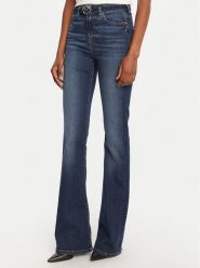 PINKO Jeansy Flora Flare 100166 A2RX Granatowy Regular Fit. Niebieskie jeansy Pinko, bez wzorów. Za 929.99 zł.