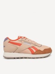 Buty sportowe damskie Reebok Glide sneakersy pomarańczowe (100201419). Brązowe trekkingi Reebok, trekkingowe. Za 302.55 zł.