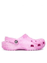 Crocs Klapki Classic Watercolor Marbled Clog 211583 Różowy. Czerwone klapki Crocs, bez wzorów, z tworzywa sztucznego, bez obcasa. Za 199.99 zł.