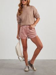 LA Angels Sweter w kolorze beżowym rozmiar: L. Brązowe swetry LA Angels, l, bez wzorów, bez ramiączek. Za 165.99 zł.