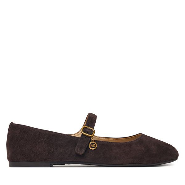 Baleriny MICHAEL Michael Kors. Brązowe baleriny MICHAEL Michael Kors, bez wzorów, bez obcasa. Za 569.99 zł.