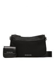 MICHAEL Michael Kors Torebka Jet Set 32R3SJ6C8C Czarny. Czarne listonoszki MICHAEL Michael Kors, bez wzorów, z materiału, bez dodatków. Za 579.99 zł.