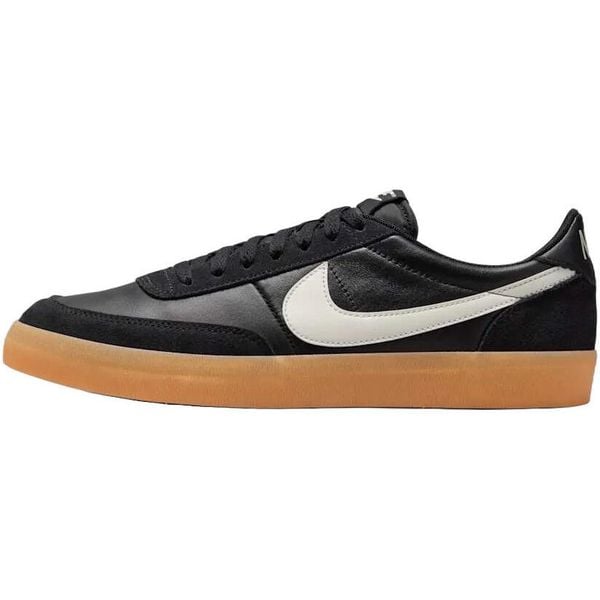 Buty sportowe Nike Killshot 2. Czarne obuwie sportowe Nike, ze skóry, bez zapięcia, na fitness i siłownię. W wyprzedaży za 390.00 zł.