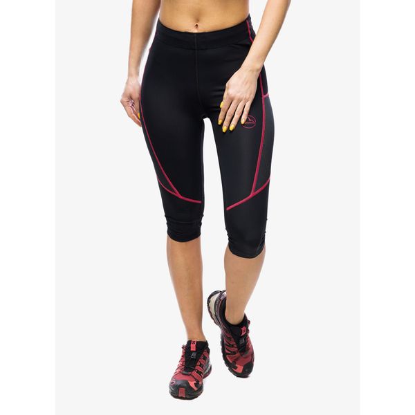 Legginsy do biegania damskie La Sportiva Triumph Tight 3/4. Czarne legginsy La Sportiva, xs, bez wzorów. Za 329.99 zł.