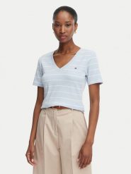 Tommy Hilfiger T-Shirt Cody WW0WW40584 Niebieski Regular Fit. Niebieskie t-shirty TOMMY HILFIGER, xl, bez wzorów, z bawełny, bez kołnierzyka, bez ramiączek. Za 209.99 zł.