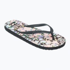 Japonki damskie Billabong Dama. Czarne klapki Billabong, bez wzorów, bez obcasa. Za 69.99 zł.