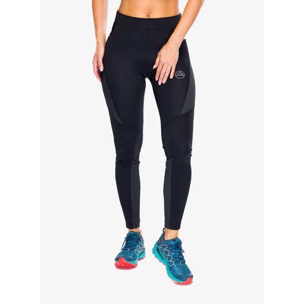 Legginsy biegowe damskie La Sportiva Triumph Tight Pant. Czarne legginsy La Sportiva, xs, bez wzorów. Za 387.99 zł.