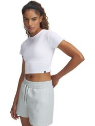 Under Armour Koszulka sportowa "Rival Rib" w kolorze białym rozmiar: S. Białe koszulki sportowe Under Armour, bez wzorów, bez ramiączek, outdoorowe. Za 78.95 zł.