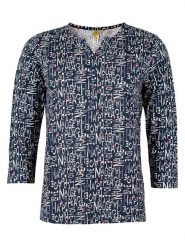 Roadsign Bluzka w kolorze granatowo-białym rozmiar: XL. Białe bluzki Roadsign, xl, bez wzorów, z wiskozy, bez kołnierzyka, bez ramiączek. Za 56.99 zł.