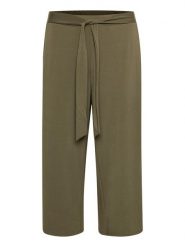 Kaffe Spodnie "Malli" w kolorze khaki rozmiar: XL. Zielone spodnie materiałowe Kaffe, xl, bez wzorów, z materiału. Za 105.63 zł.