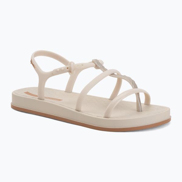 Sandały damskie Ipanema Drip Intense. Brązowe sandały Ipanema, bez wzorów, z materiału, klasyczne, bez obcasa, bez zapięcia. Za 119.00 zł.