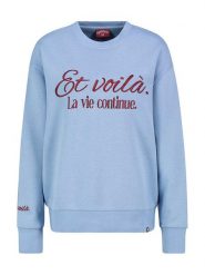 Eight2Nine Bluza w kolorze błękitnym rozmiar: M. Niebieskie bluzy Eight2Nine, m, bez wzorów, bez kaptura. Za 114.71 zł.