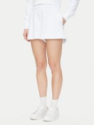 Save The Duck Szorty materiałowe DF2053W CLEE20 Biały Regular Fit. Białe szorty Save the duck, bez wzorów, z bawełny. Za 259.99 zł.