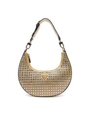 Guess Torebka HWIG92 05010 Złoty. Żółte torebki klasyczne Guess, z aplikacjami, z materiału, bez dodatków. Za 349.99 zł.