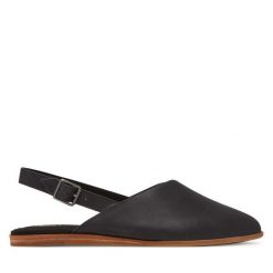 Sandały Toms. Czarne sandały Toms, bez wzorów, bez obcasa, na płaskiej podeszwie, bez zapięcia. Za 309.99 zł.