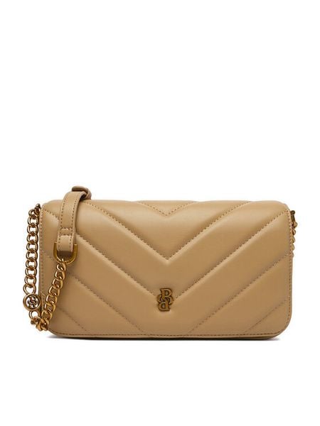 Badura Torebka EO-MIA-GL24878121 Beżowy. Brązowe torebki klasyczne Badura, bez wzorów, z materiału, bez dodatków. Za 199.99 zł.