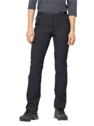 Jack Wolfskin Spodnie funkcyjne "Geigelstein" - Slim fit - w kolorze czarnym rozmiar: 44. Czarne spodnie dresowe Jack Wolfskin, bez wzorów, outdoorowe. Za 233.33 zł.