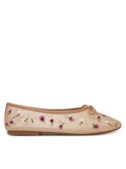 Aldo Baleriny Joselie 13968191 Beżowy. Brązowe baleriny Aldo, bez wzorów, z materiału, bez obcasa. Za 219.99 zł.