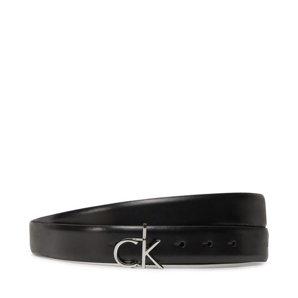 Pasek Calvin Klein. Czarne paski Calvin Klein, bez wzorów. Za 119.99 zł.
