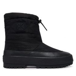 Śniegowce Calvin Klein. Czarne trapery i śniegowce Calvin Klein. Za 489.99 zł.