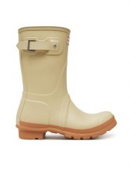 Hunter Kalosze WFS1000RMA Beżowy. Brązowe kalosze Hunter, bez wzorów, z tworzywa sztucznego. Za 389.99 zł.