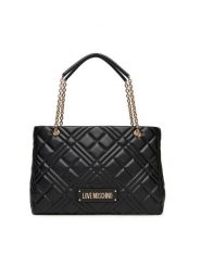 LOVE MOSCHINO Torebka JC4145PP0MLA0000 Czarny. Czarne torebki klasyczne Love Moschino, bez wzorów, ze skóry, bez dodatków. Za 719.99 zł.