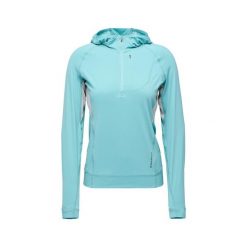 Bluza damska z kapturem Black Diamond Alpenglow Pro. Niebieskie bluzy Black Diamond, bez wzorów, z kapturem. Za 488.50 zł.