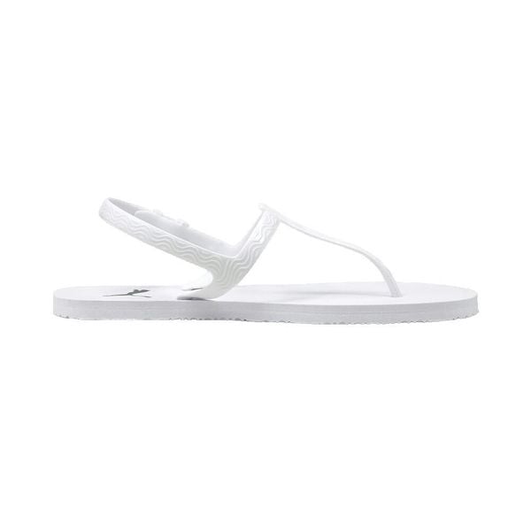 Sandały do chodzenia damskie Puma Cozy Sandal Wns. Białe sandały Puma, bez wzorów, z materiału, sportowe, bez obcasa, bez zapięcia. Za 116.62 zł.