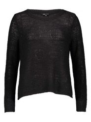 ONLY Sweter w kolorze czarnym rozmiar: XS. Czarne swetry Only, xs, bez wzorów, ze splotem, bez ramiączek. Za 52.79 zł.