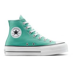 Adidasy Converse Chuck Taylor All Star Lift, Dla obu płci. Niebieskie obuwie sportowe Converse, bez zapięcia. Za 590.00 zł.