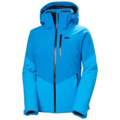 Damska kurtka narciarska Helly Hansen Alphelia. Niebieskie kurtki narciarskie Helly Hansen, bez wzorów, bez kaptura, narciarskie. Za 1,649.00 zł.
