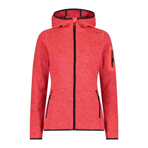 Bluza damska turystyczna CMP 3H19826. Niebieskie bluzy CMP, na zimę, l, bez wzorów, z materiału, z kapturem. Za 250.50 zł.