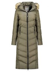 Geographical Norway Płaszcz zimowy "Capucine" w kolorze khaki rozmiar: 3XL. Brązowe płaszcze Geographical Norway, na zimę, xl, bez wzorów, z puchu, bez kaptura. Za 255.95 zł.